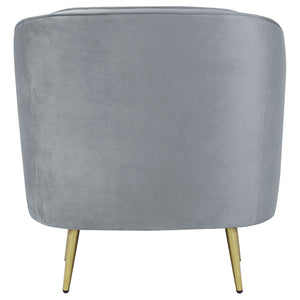Tufted Upholstered Lounge Seating Chair
