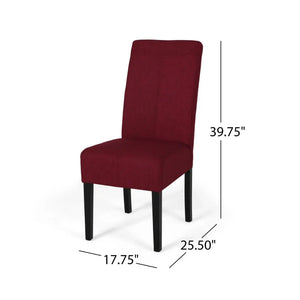 Pertica - Dining Upholstered Armless Chairs (Set of 2)