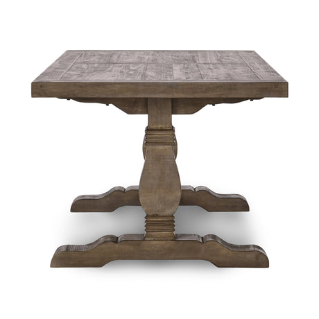 Auraeons Rectangular Dining Table with Trestle Base