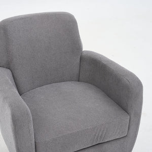 360 Degree Rotation Armchair Cotton Linen