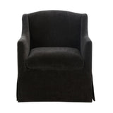 Luisa - Skirted Swivel Accent Chair
