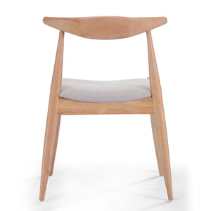 Elegant Dining Chairs With Ergonomic Backrest & Comfort Cushions (Set of 2)