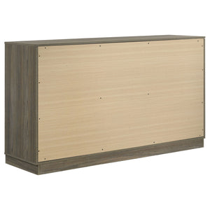 Fenwick 4-piece Queen Bedroom Set Grey Oak