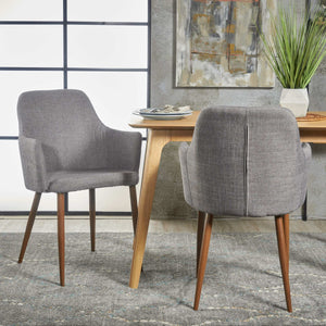 Elegant Dining Chair with Contoured Support