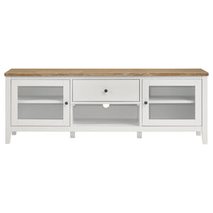 Evanston - 2 Door Stand - White