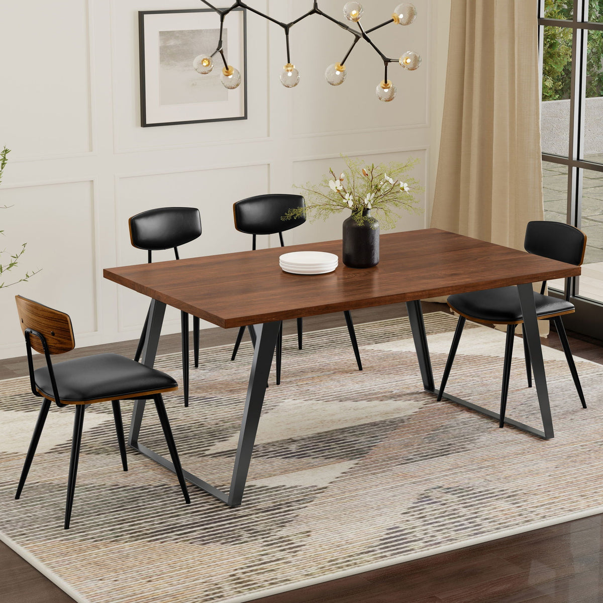 Lowry - Handcrafted Square Dining Table