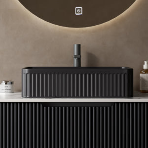 20'' Rectangular Striped Vessel Sink
