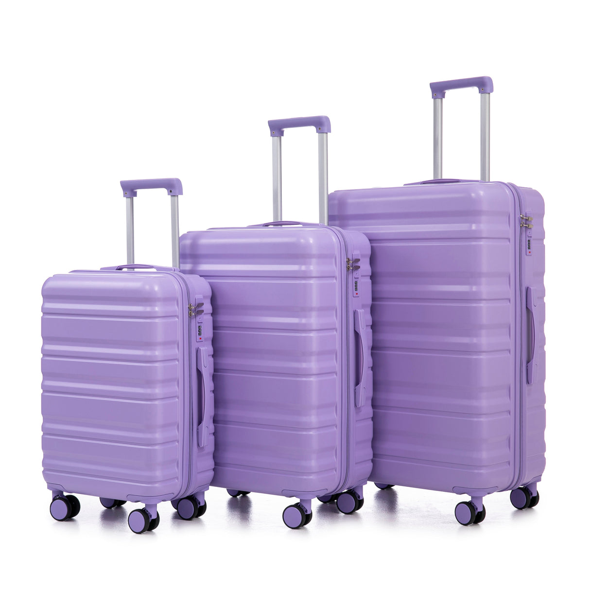 HIFINE TOURIST 20"/24"/28" 3 Pcs ABS Spinner Wheel Luggage Set
