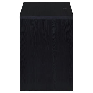 Westpark 2-drawer Nightstand LED Lights and USB Black