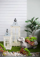 Wooden Candle Lantern DecorativeHurricane Lantern Holder