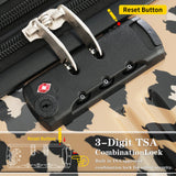 Hardshell Luggage Sets 3 pcs Spinner Suitcase with TSA Lock Lightweight Luggages