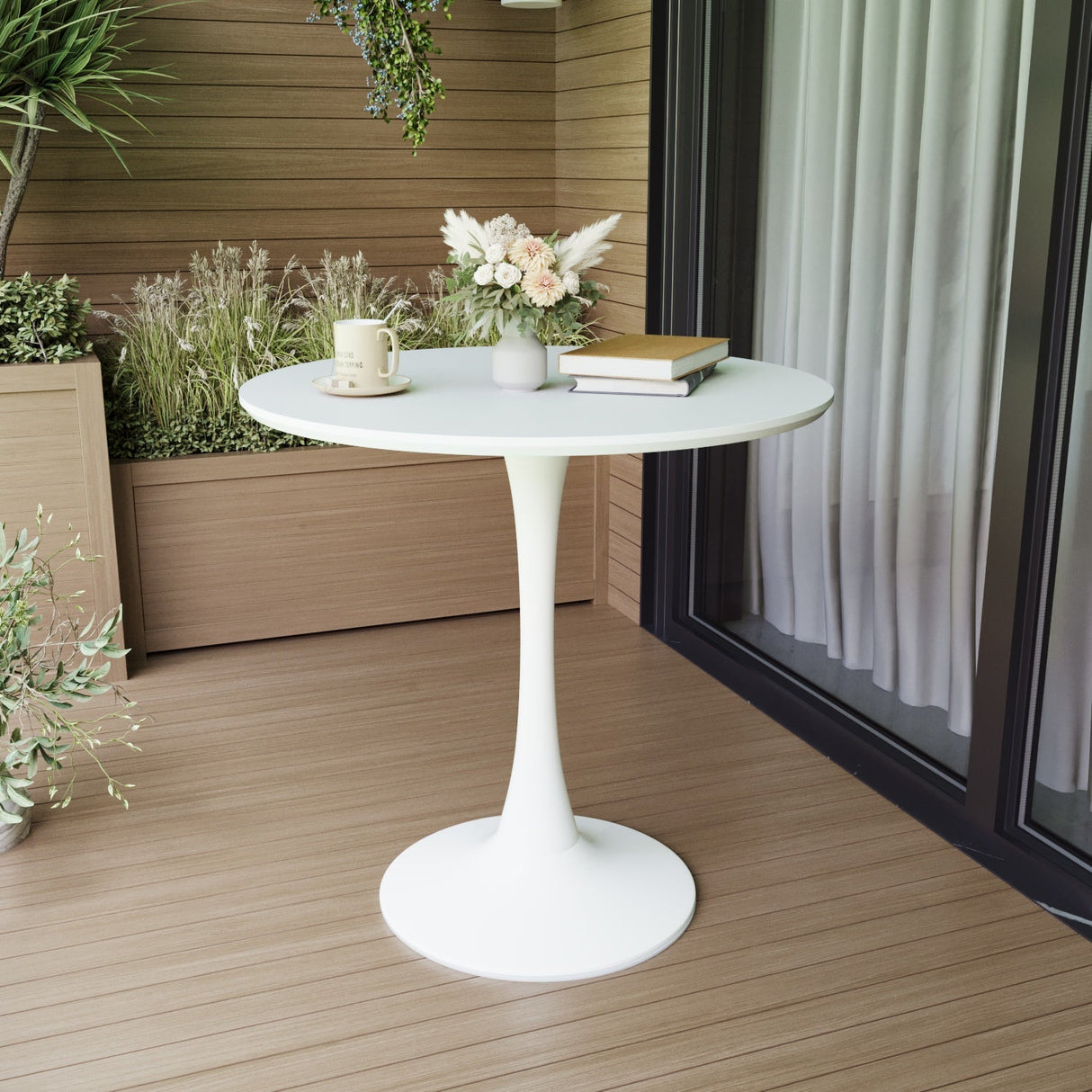 31.5" Dining Table in White