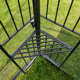 Gazebo tent with double roof & mosquito net