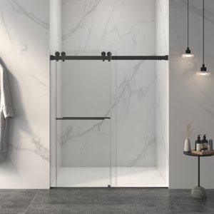 Frameless Double Sliding Shower Door