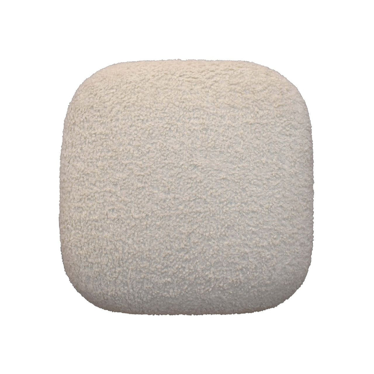 Square Footstool - Cream