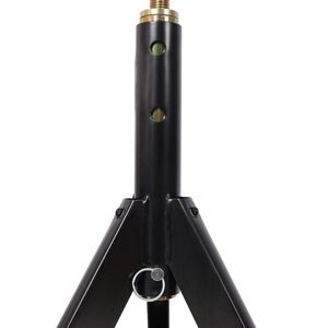 RV Adjustable Telescoping Stabilizer Jack Stand Supports Stabilizer, 16" To 30" (Set of 2) - Black
