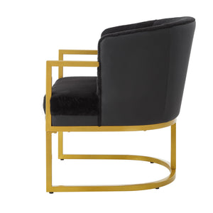 Upholstered Reading Accent Armchair For Living Room