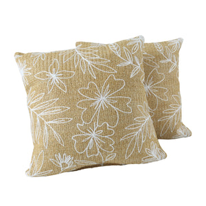 Outdoor/Indoor Decorative Throw Pillows with Inserts - Set of 2