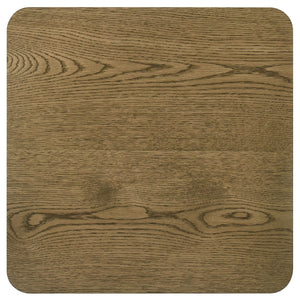 Castlewood Engineered Wood Accent Side End Table Brown Oak