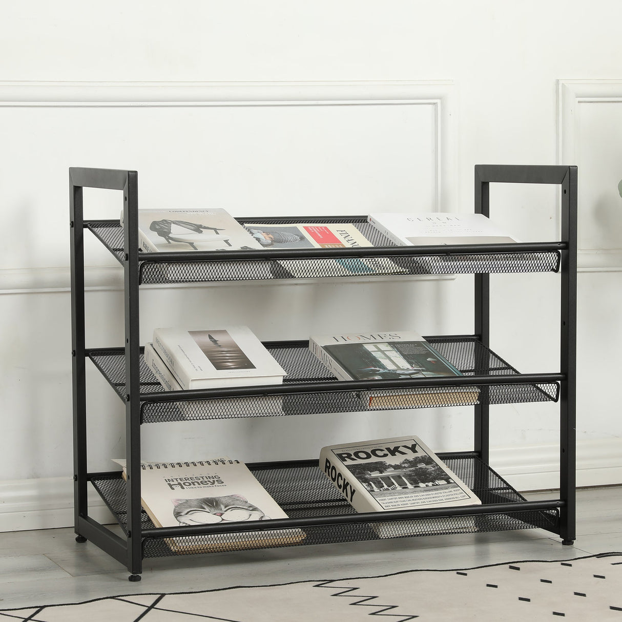 3-Tier Adjustable Shoe Rack