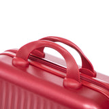 14'/20' 2 pcs ABS Spinner Wheel Luggage Set with Combination Lock and Front Opening Design