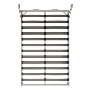 Queen Size Vertical Murphy Wall Cabinet Folding Bed With Automatic Legs - Gray