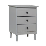 Classic-Solid-Wood-3-Drawer-Nightstand-–-Grey-Nightstands