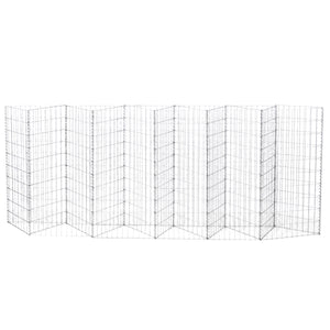 Galvanized Steel Tall Gabion Basket with Multiple Compartments