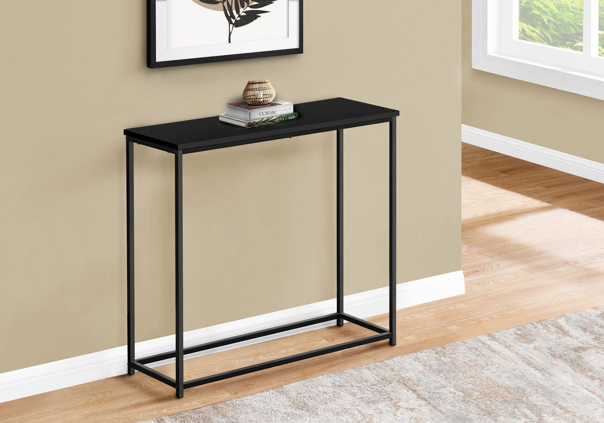 Accent Console Table for Entryway with Stable Support and Contemporary Style