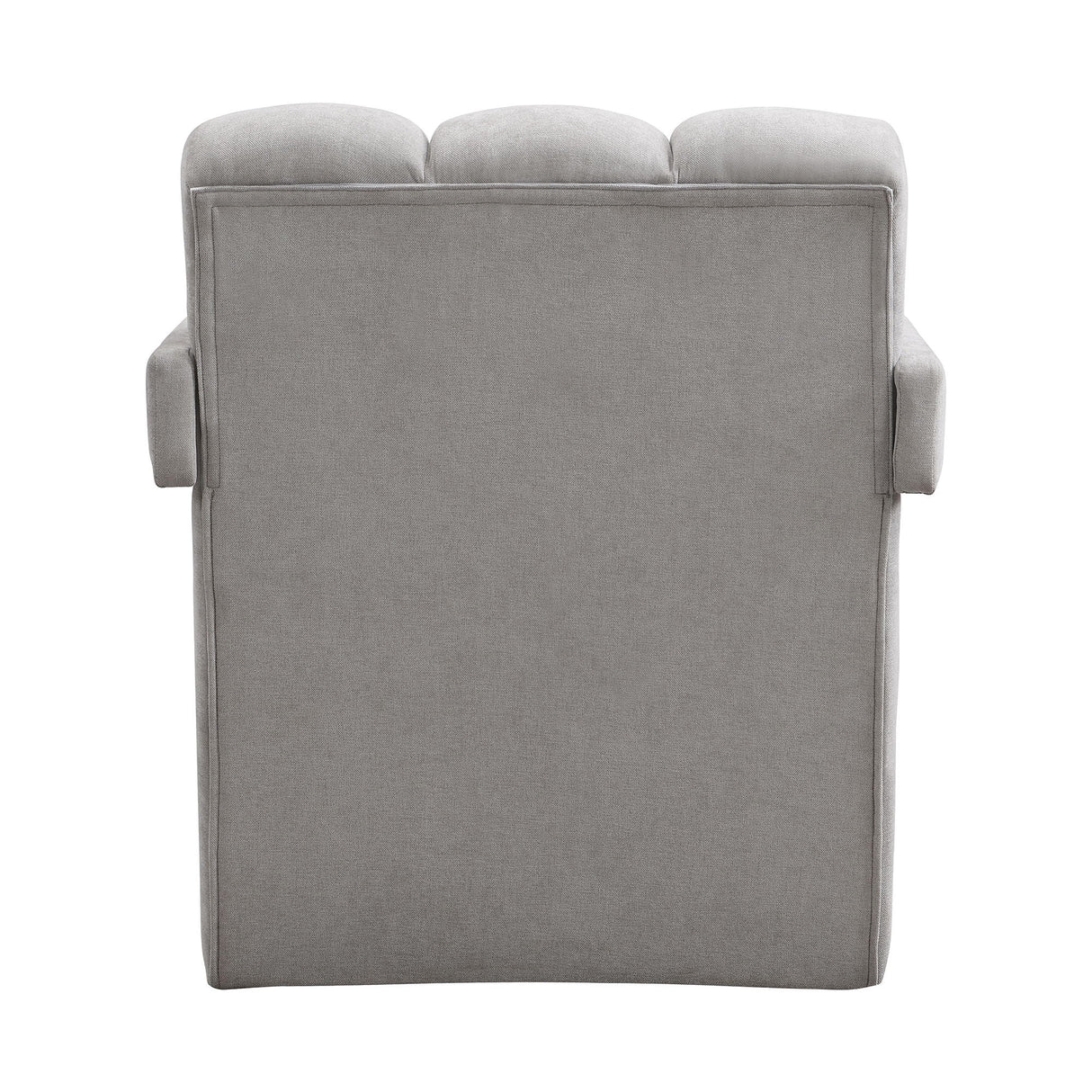 Modern Minimalist Leisure Armchair With L Shaped Armrests