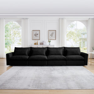 4 Seater Deep Seat Couches for Living Room