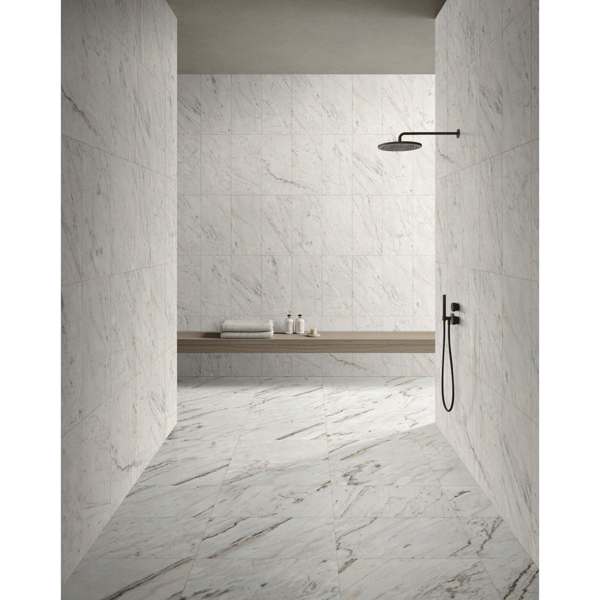 Textured Finished, 3D Tiles For Wall Decoration (Set of 4)