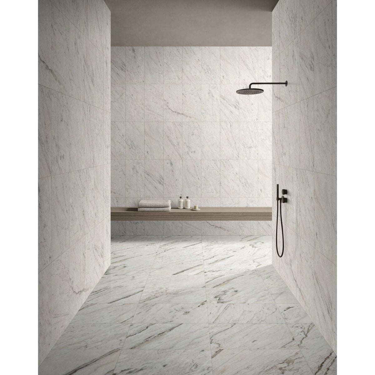 Textured Finished, 3D Tiles For Wall Decoration (Set of 4)