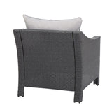 Stylish Outdoor ANTIBES Armchair Set with Water Resistant Cushions