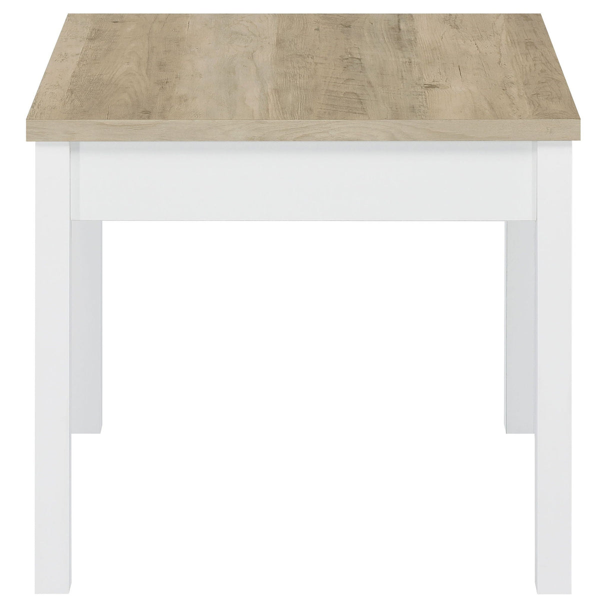 Quintara - 3 Piece Coffee Table Set - Natural / White