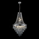20' Chrome Crystal Chandelier with Adjustable Height