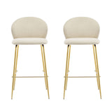 Kira Upholstered Bar Stool Set of 2