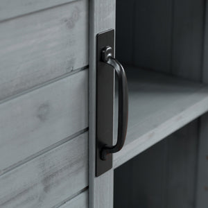 K&K 78.3' Outdoor Kitchen Island with Foldable Grill Table