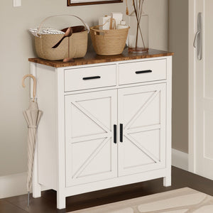 Modern Farmhouse Kitchen Storage Cabinet