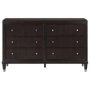 Niguel - 6 Drawer Dresser - Brown