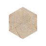 Hexagon Natural Marble Polished Tile For Wall And Floor (Set of 12)