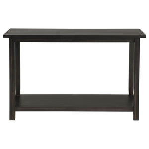Payne Wood Entryway Sofa Console Table Java