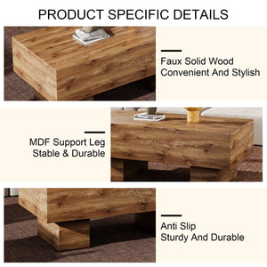 Modern Rectangular Coffee Table