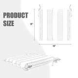 4pcs outdoor patio seat cushion replacement seat cushion with ties, 15' x 15' patio chair pads for  gardens, patios, and dining rooms