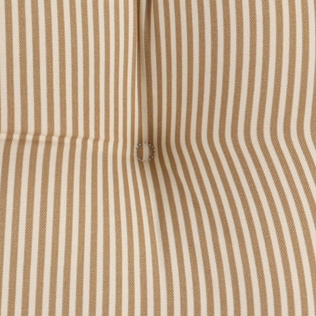 Outdoor Chair Cushions Set of 2 - Beige Striped