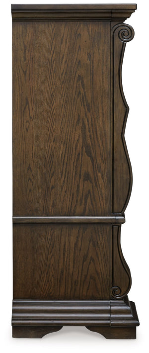 Maylee - Five Drawer Chest - Dark Brown