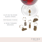 Vineyard wine charms by twine®