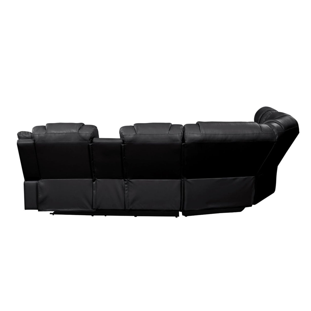 Challenger - Recliner Sectional Sofa, Built In USB, C Ports & Bluetooth