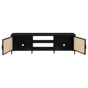 Kenneth - 2 Door TV Stand Doors - Black