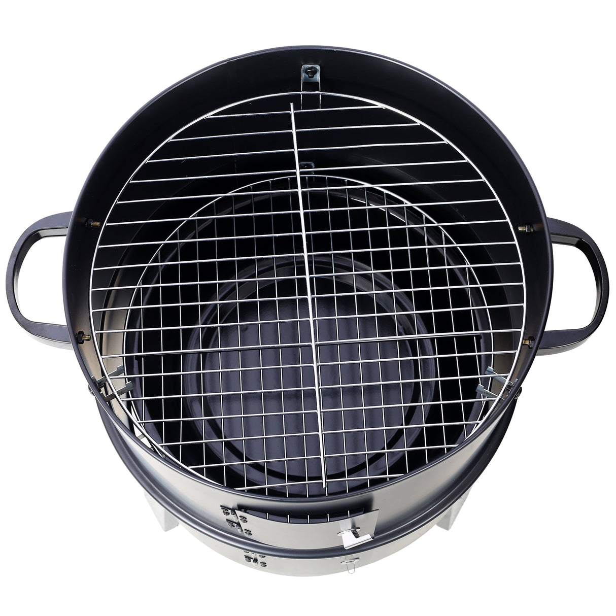 Charcoal Smoker Grill Wood Smoker Grills Outdoor Cooking 16 Inch Portable BBQ